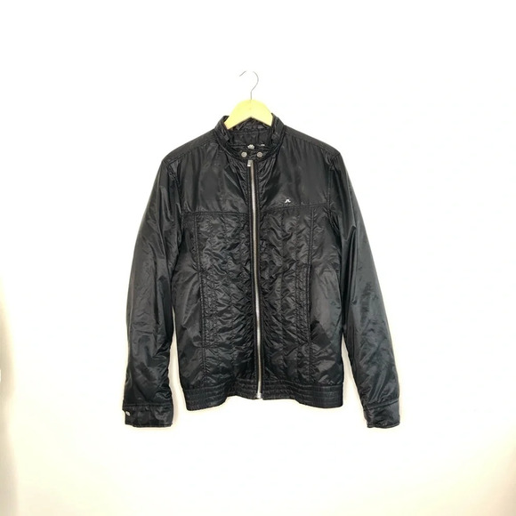 J.Lindeberg Other - J. Lindeberg Black Bomber Zip Up Jacket Size Medium